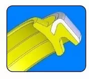 Double-acting metal wipers type DKBW