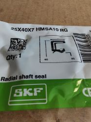 Oil seal HMSA10 RG (ASW) 25x40x7 SKF/Sweden