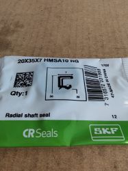 СЕМЕРИНГ HMSA10 RG (ASW) 20x35x7 SKF/Sweden