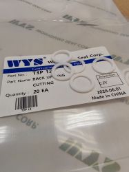 Back-up ring  T3P 12, 12x16x1.25 PTFE WYS/Korea , cut (endless type)