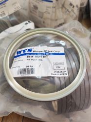 Metal-clad wiper DLW 100x115x7 PU95 + SPCC WYS, HITACHI 4047008,4074008