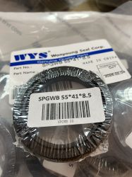 Хидравлично уплътнение за бутало  SPGWB 55x41x8.5 PTFE + NYLON + NBR WYS/Korea, до 500 bar, KOMATSU 707-44-55180