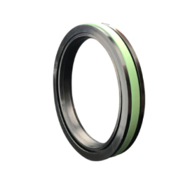 Хидравлично уплътнение за бутало SPGW-110 110x95x12 NBR80/PTFE+Bronze/полиамидна смола  до 400 bar KVK /China , CATERPILLAR  A04601311,HITACHI 4149935,KOMATSU 707-44-11080,707-44-11180,VOLVO 9562-11100