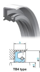 СЕМЕРИНГ TB4 (BS) 30x40x10.5 NBR WLK/TW , SUZUKI 5115308010