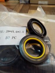 Oil seal  CNBW11 (SCJY) 28x44.6x7.5 NBR KDIK/China , for steering rack 