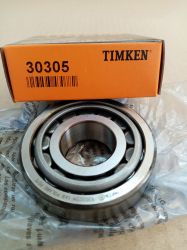 Bearing   30305  ( 25X62X18.25 ) TIMKEN/USA , AGRALE 4001033054002; CLAAS 30305A; FORD 1522735; IVECO 26800330 ;JOHN DEERE ; MASSEY FERGUSON 994120006; NISAN 402159X60A; RENAULT TRUCKS 82 00 021 441; RENAULT TRUCKS 82 00 303 960; VOLVO 183316; ZF 0635 3