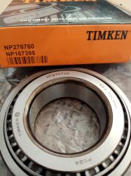 Bearing  NP276760/NP167395 (38.5x72x19.5)  TIMKEN/USA , за диференциал  на TOYOTA 90080-36166