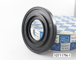Oil seal UES-3S (1) 57x124x13 NBR GOG/TW, for rear wheel hub of HINO 9828-57102,TOYOTA 90033-11032