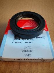 Oil seal LHTC 29x45x8 L VMQ  19016486B CORTECO,  for camshaft of  Honda 91213PC6000 ,91213PC6003,transmission of SUBARU 806730110