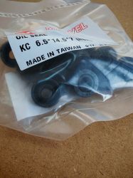 СЕМЕРИНГ  KC 6.5x14.5x7 NBR MARVEL/TW , за HONDA 91201-324-023