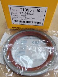 Oil seal  ACT (SB) 58x75x9 W Viton Musashi/Japan , for wheel hub of LEXUS,TOYOTA  90310-58003,T1355