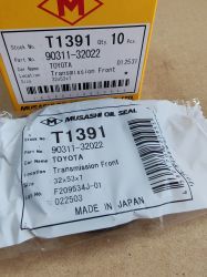Oil seal  UE (TC) 32x53x7 R NBR Musashi/Japan , for transmission of  TOYOTA  90311-32022,T1391  