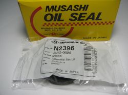 Семеринг UES-89 40x55x8/14 W NBR  Musashi /Japan,  диференциал на Nissan 38342-00QAB,N2396   