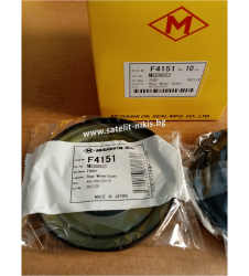 Oil seal ADS-S 46x102x10/16 Musashi/Japan , for rear wheel hub of  Mitsubishi Fuso  MB308933 ,F4151