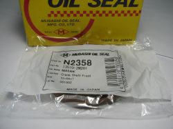 Oil seal UE (TC) 52x66x7 R Silicone Musashi N2358, for crankshaft of Nissan,Opel,Renault,Renault Trucks OEM 13510-2W201,N2358 