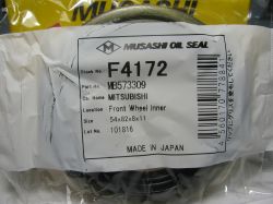 Oil seal UDS-9 54x82x8/11 NBR  Musashi/Japan , for front wheel hub of Mitsubishi  MB573309 ,F4172   
