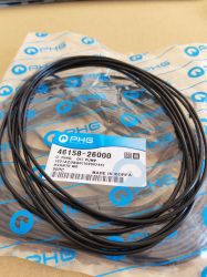 O-ring  143.5x148.7x3.1 NBR POS/Korea, for oil pump of  HYUNDAI  46158-26000