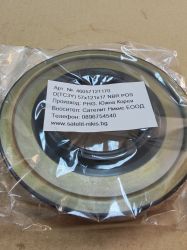 Oil seal  D(TC3Y) 57x121x17 NBR POS, for  rear wheel hub outer side of HYUNDAI HD120 52820-62200