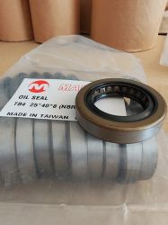 Oil seal  TB4 25x40x8 NBR Marvel/TW , KOMATSU 702-12-12390
