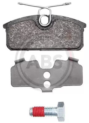 A.B.S.  37947  Brake Pad Set, disc brake for rear axle of Renault 440602619R,440608195R