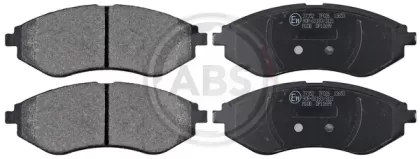 A.B.S. 37352 дискови спирачни накладки, дискови спирачки за предна ос на Chevrolet,Daewoo,96534653