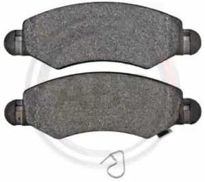 A.B.S. 37470 brake pad set, disc brakes for front axle of Subaru,Suzuki,5581084, 55810-84E01