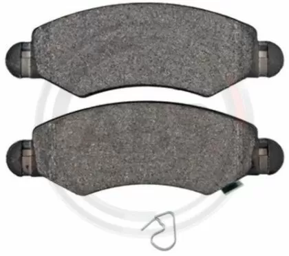 A.B.S. 37470 brake pad set, disc brakes for front axle of Subaru,Suzuki,5581084, 55810-84E01