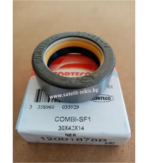CORTECO 12001878B COMBI SF1 Simmerring  30x42x14 NBR  диференциал  на NEW HOLLAND 5135386