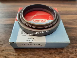  CORTECO 12018171B RWDR-K7 Simmerring  66x91x14.7/17  FKM for differential of JOHN DEERE,ZF
