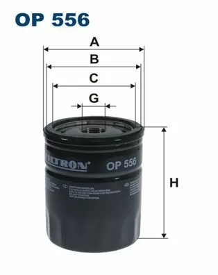 Oil filter  FILTRON OP 594 за ALFA ROMEO CITROEN FIAT FIAT IVECO LANCIA MULTICAR OPEL PEUGEOT RENAULT RENAULT TRUCKS