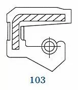 Oil seal  A 32x52x7 NBR SOG/TW,  for differential of DAIHATSU 9004311086, MOTO GUZZI 90403252