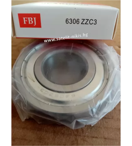 Лагер 6306ZZ C3 ( 30X72X19 ) FBJ
