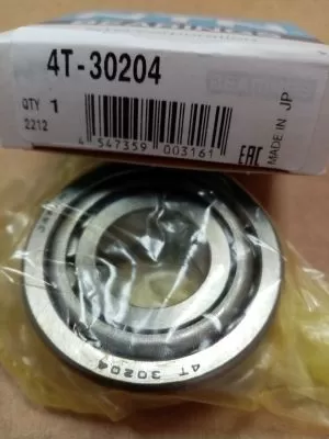 Bearing  4T-30204 ( 20X47X15.25 ) NTN / Japan , BPW 02 6401 20 00; MASSEY FERGUSON 1440634X1; NEW HOLLAND 161713