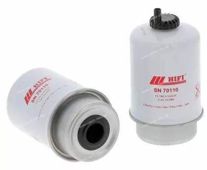 Горивен филтър  SN 70110 HIFI FILTER за BOCAT,CATERPILLAR,CHALLENGER,CLAAS,JOHN DEERE,RENAULT AGRI,TYM,WILSON