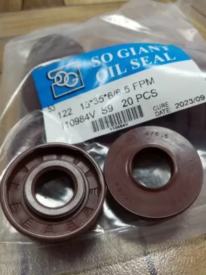 СЕМЕРИНГ TCV (122) 15x35x6/6.5 Viton SOG/TW , за хидравлични помпи, мотори и хидродинамични съединители