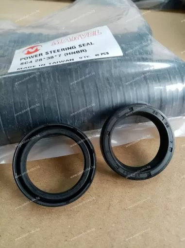 Oil seal  SC4 28x38x7 HNBR MARVEL/TW, for steering 