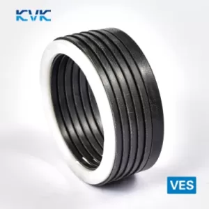 Хидравличен уплътнител за  прът VES 85x105x40 NBR fabric  7 елемента, до 400 bar KVK/China