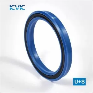 Hydraulic rod seal U+S 40x50x6 PU93 + X-ring NBR70 up to 350 bar KVK (over 200 bar with backup ring) KVK/China