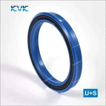 Hydraulic rod seal U+S 40x50x6 PU93 + X-ring NBR70 up to 350 bar KVK (over 200 bar with backup ring) KVK/China