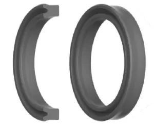Hydraulic piston and rod seal USH 22x35x8 NBR90 up to 210 bar WLK/TW