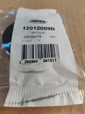 Oil seal BADSLX7 24x35x7/9 NBR  12012009B CORTECO , for transmission of NEW HOLLAND 5165599,PIAGGIO 431038