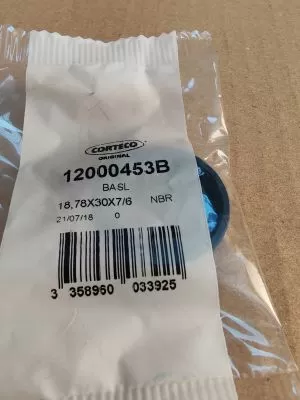 Oil seal BASL 18.78x30x7/6 NBR 12000453B CORTECO , DANA 51726 ,JCB 90408200