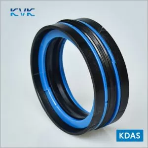Хидравлично уплътнение за бутало KDAS 200x175x25.4 NBR+POM+TPE до 250 bar KVK/China