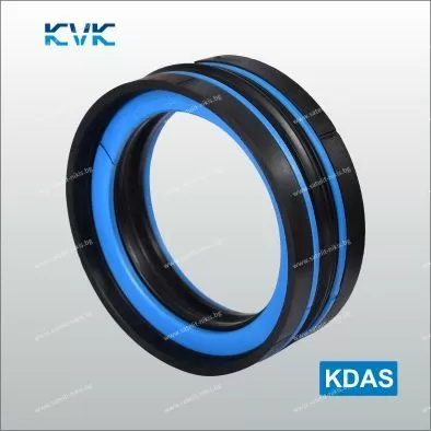 Хидравлично уплътнение за бутало KDAS 200x175x25.4 NBR+POM+TPE до 250 bar KVK/China