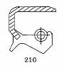 Семеринг BS (TB) 50x68x9 Viton SOG/TW