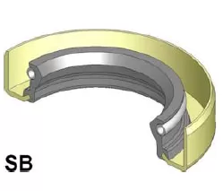 Семеринг  SB (В) 50x72x10 NBR SOG/TW