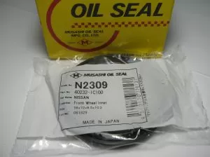 Oil seal UDS-59 56x72x7/10.2 NBRMusashi N2309, wheel hub of Nissan OEM 40232-1C100