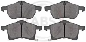A.B.S. 37076 комплект спирачно феродо, дискови спирачки за предна ос на Opel