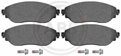 A.B.S.  35077  Brake Pad Set, disc brake for front axle of Fiat,Nissan,Opel,Renault ,4106000Q1H, 410601073R
