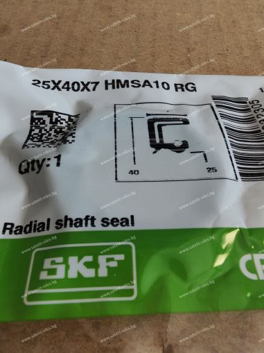 Oil seal HMSA10 RG (ASW) 25x40x7 SKF/Sweden